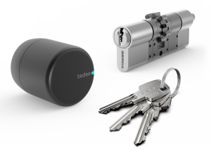 Zestaw tedee PRO grafitowy z wkładką 30-61/37-68mm na zębatkę (typ D)